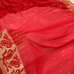 "The Pure Red" Premium Designer Saree