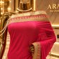 "The Luxury Pink & Golden" Premium Designer Saree