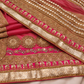 "The Luxury Pink & Golden" Premium Designer Saree