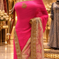 "The Fuchsia Pink" Premium Designer Saree