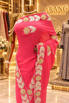 "The Pink Rose" Premium Designer Saree