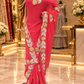 "The Pink Rose" Premium Designer Saree