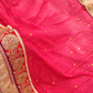 "The Fuchsia & Candy Pink" Premium Dual Shade Designer Saree