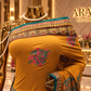 "The Mustard Golden" Premium Antique Designer Saree