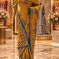 "The Mustard Golden" Premium Antique Designer Saree
