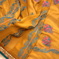 "The Mustard Golden" Premium Antique Designer Saree