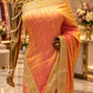 "The Sunset Ombre" Premium Vibrant Dual-Tone Designer Saree