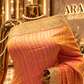 "The Sunset Ombre" Premium Vibrant Dual-Tone Designer Saree