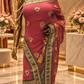 "The Berry Red" Premium Designer Saree