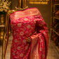 “The French Fuchsia” Premium Banarasi Saree
