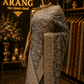 "The Charcoal Gray" Premium Designer Saree