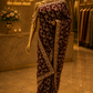 “The Mulberry Splash” Premium Designer Saree