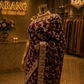 “The Mulberry Splash” Premium Designer Saree