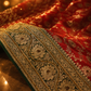 “The Turkish Red Duet” Premium Banarasi Silk Saree