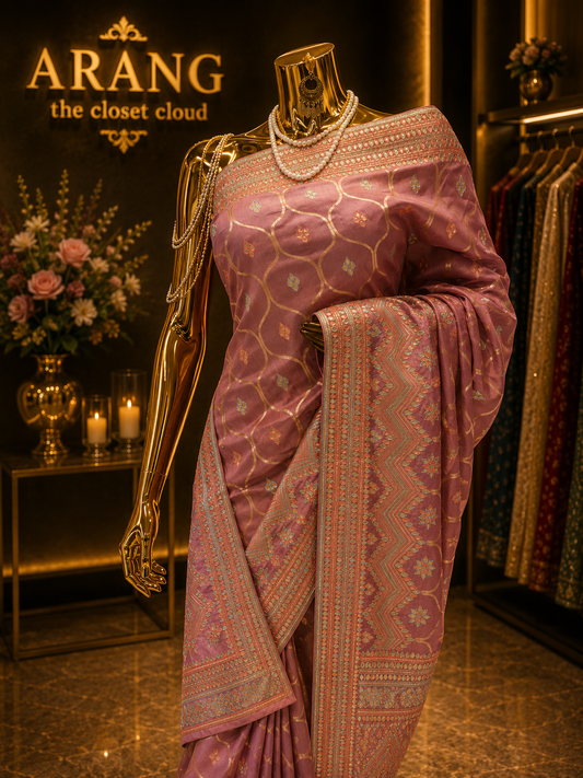 “The Lilac” Premium Designer Saree