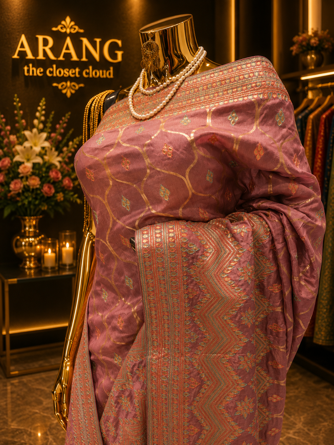 “The Lilac” Premium Designer Saree