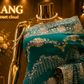 “The Cerulean Blue” Premium Designer Saree