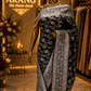 “The Midnight Black” Premium Banarasi Silk Saree