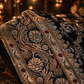 “The Midnight Black” Premium Banarasi Silk Saree