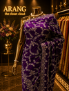"The Russian Violet" Premium Designer Saree