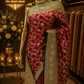 “The Mahogany Duet” Premium Banarasi Silk Saree