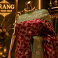 “The Mahogany Duet” Premium Banarasi Silk Saree