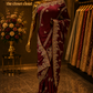 “The Rose Wine” Premium Designer Saree