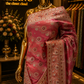 “The Turkish Pink” Premium Banarasi Silk Saree