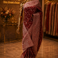 “The Royal Maroon” Premium Banarasi Silk Saree