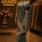 “The Royal Emerald Green” Premium Designer Saree