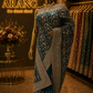 “The Royal Emerald Green” Premium Designer Saree