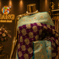 “The English Violet” Premium Banarasi Silk Saree