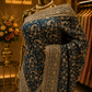 “The Aquamarine Blue” Premium Designer Saree