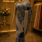 “The Aquamarine Blue” Premium Designer Saree