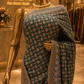 “The Cerulean Blue” Premium Designer Saree