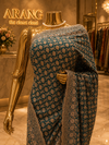 “The Cerulean Blue” Premium Designer Saree