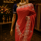 “The Exquisite Rusty Red” Premium Designer Saree