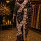 “The Midnight Bloom” Premium Designer Saree