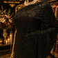 “The Pure Black” Premium Designer Saree
