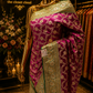 “The Magenta” Premium Banarasi Silk Saree