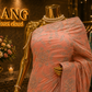 “The Peach Crystal” Premium Designer Saree
