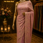“The Elegant Pastel Mauve” Premium Designer Saree