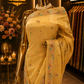 “The Mustard Gold” Premium Antique Hand-Crafted Banarasi Silk Saree