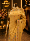 “The Mustard Gold” Premium Antique Hand-Crafted Banarasi Silk Saree