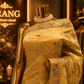 “The Mustard Gold” Premium Antique Hand-Crafted Banarasi Silk Saree