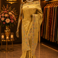 “The Mustard Gold” Premium Antique Hand-Crafted Banarasi Silk Saree