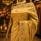 “The Mustard Gold” Premium Antique Hand-Crafted Banarasi Silk Saree