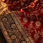 “The Red & Black” Premium Banarasi Silk Saree