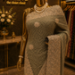 "The Olive Green" Premium Designer Saree