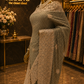 "The Olive Green" Premium Designer Saree